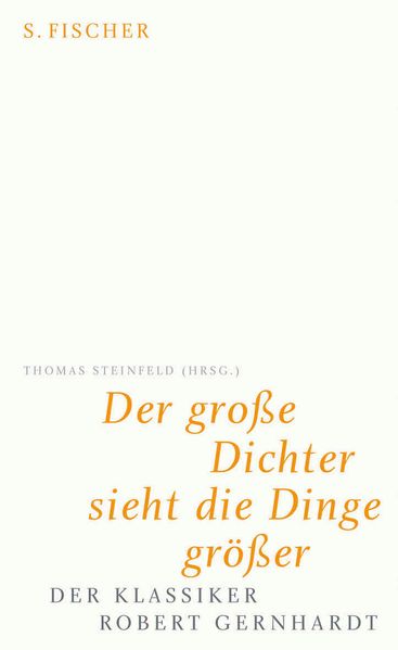 Cover von Der große Dichter sieht die Dinge größer