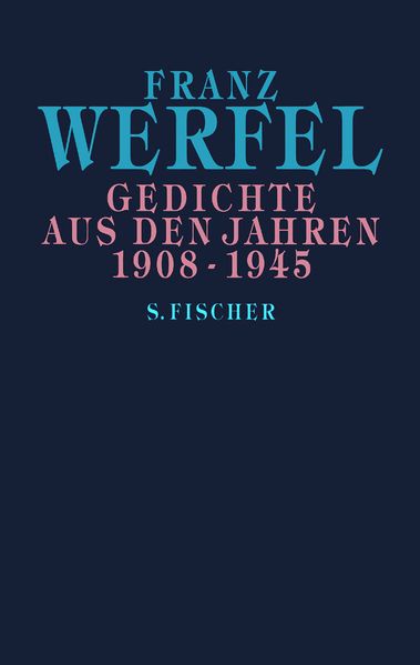Cover von Gedichte aus den Jahren 1908-1945