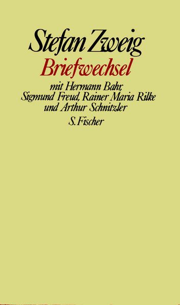 Cover von Briefwechsel mit Hermann Bahr, Sigmund Freud, Rainer Maria Rilke und Arthur Schnitzler