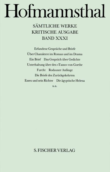 Cover von Erfundene Gespräche und Briefe