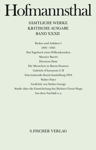 Cover von Reden und Aufsätze 1