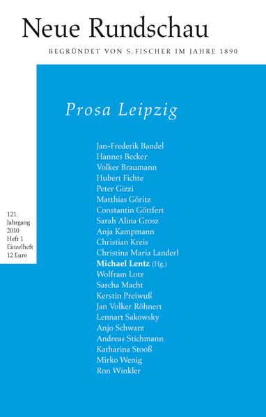 Cover von Neue Rundschau 2010/1