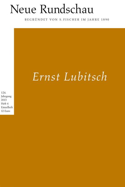 Cover von Neue Rundschau 2013/4
