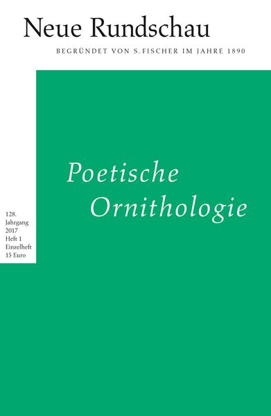 Cover von Neue Rundschau 2017/1