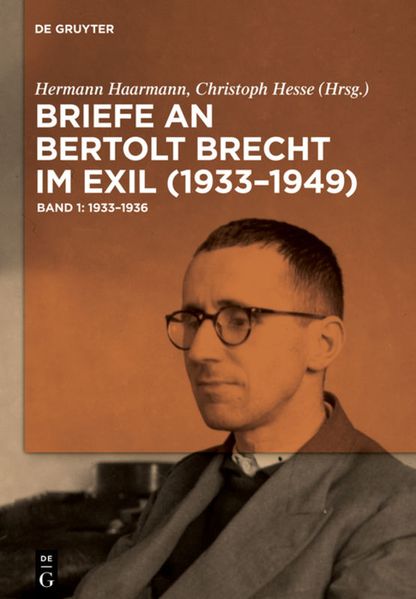 Cover von Briefe an Bertolt Brecht im Exil (1933–1949)