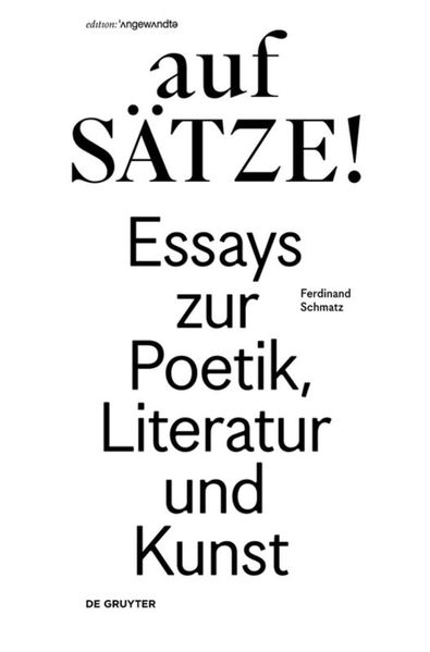 Cover von aufSÄTZE!