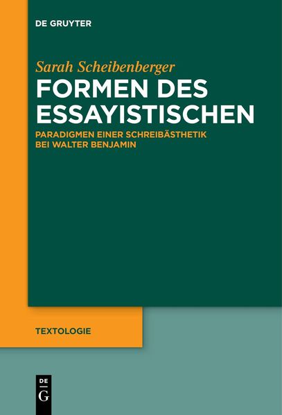 Cover von Formen des Essayistischen