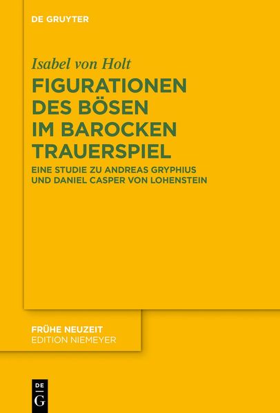 Cover von Figurationen des Bösen im barocken Trauerspiel