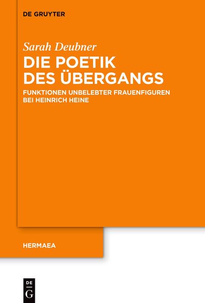 Cover von Die Poetik des Übergangs