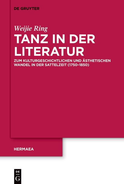 Cover von Tanz in der Literatur