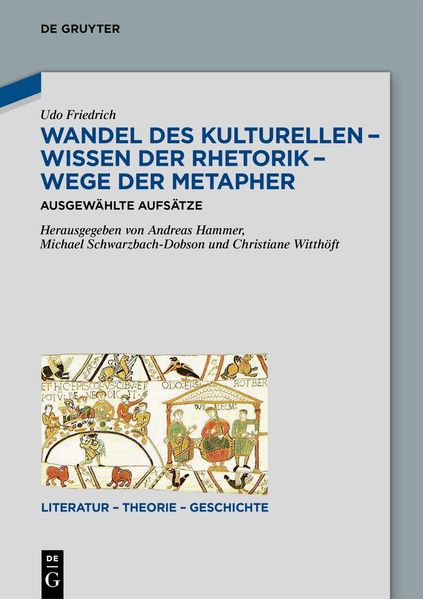 Cover von Wandel des Kulturellen – Wissen der Rhetorik – Wege der Metapher