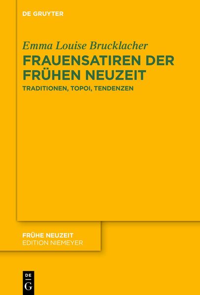 Cover von Frauensatiren der Frühen Neuzeit