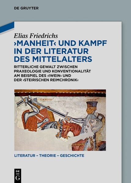 Cover von Manheit und Kampf in der Literatur des Mittelalters