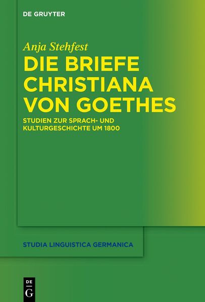 Cover von Die Briefe Christiana von Goethes