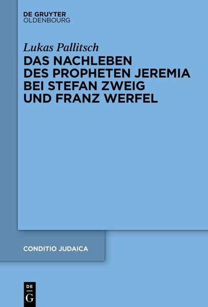 Cover von Das Nachleben des Propheten Jeremia bei Stefan Zweig und Franz Werfel