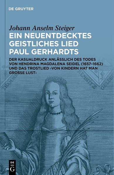 Cover von Ein neuentdecktes geistliches Lied Paul Gerhardts