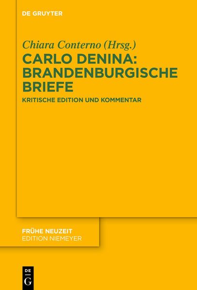 Cover von Carlo Denina: Brandenburgische Briefe