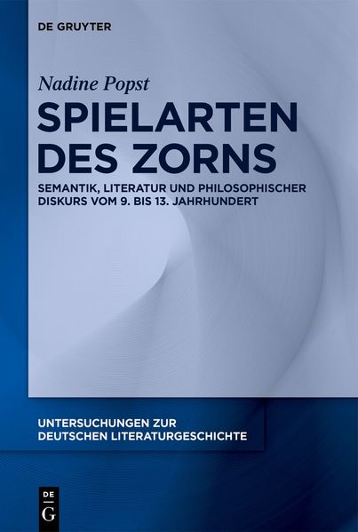 Cover von Spielarten des Zorns