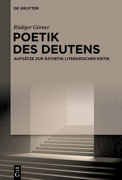 Cover von Poetik des Deutens