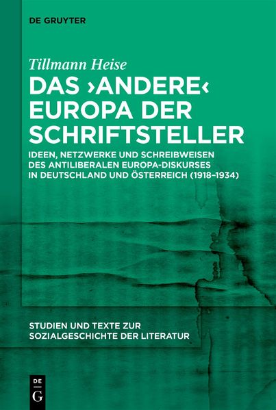 Cover von Das „andere“ Europa der Schriftsteller