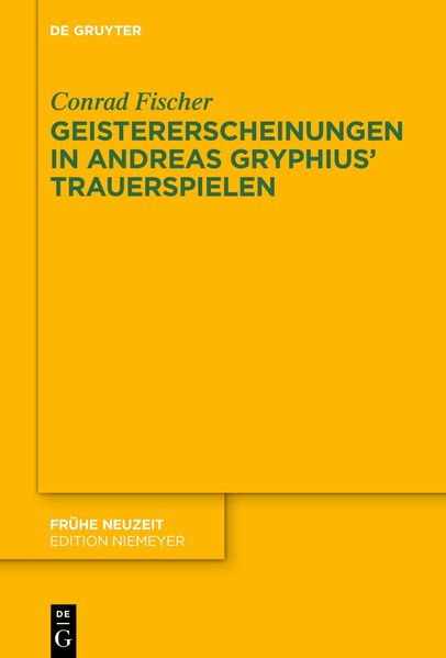 Cover von Geistererscheinungen in Andreas Gryphius‘ Trauerspielen