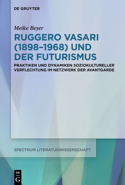 Cover von Ruggero Vasari (1898–1968) und der Futurismus