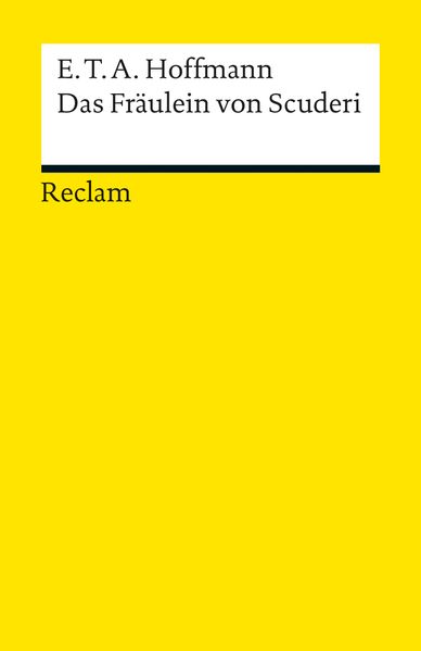 Cover von Das Fräulein von Scuderi