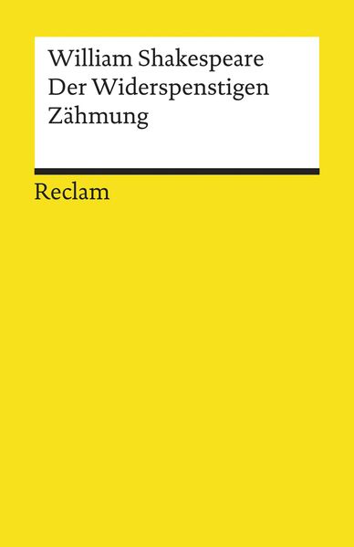 Cover von Der Widerspenstigen Zähmung