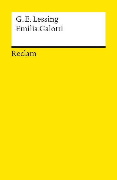Cover von Emilia Galotti