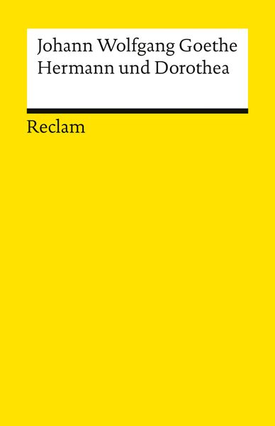 Cover von Hermann und Dorothea