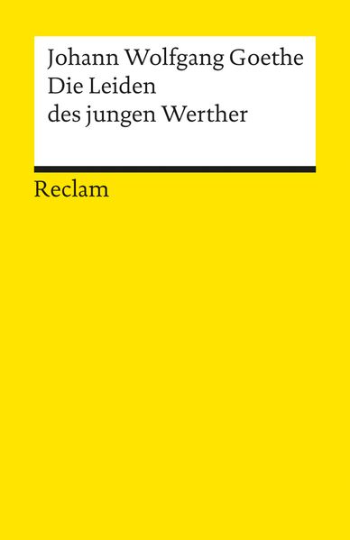 Cover von Die Leiden des jungen Werther