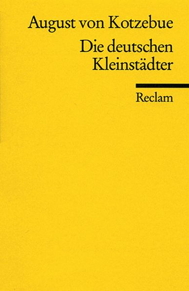 Cover von Die deutschen Kleinstädter