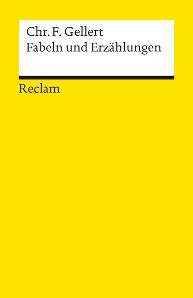 Cover von Fabeln und Erzählungen