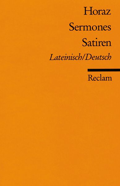 Cover von Sermones /Satiren