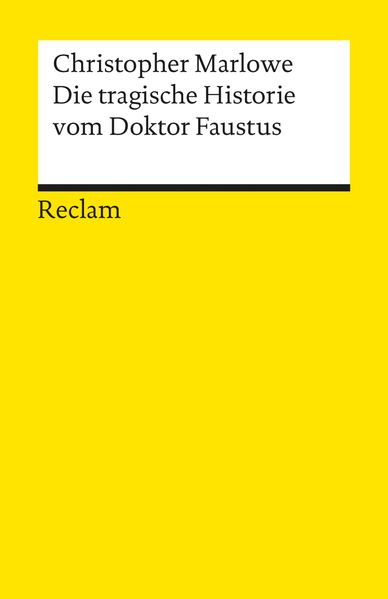 Cover von Die tragische Historie vom Doktor Faustus