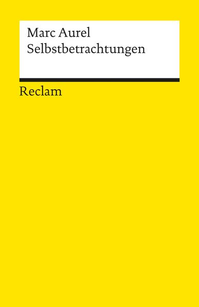 Cover von Selbstbetrachtungen