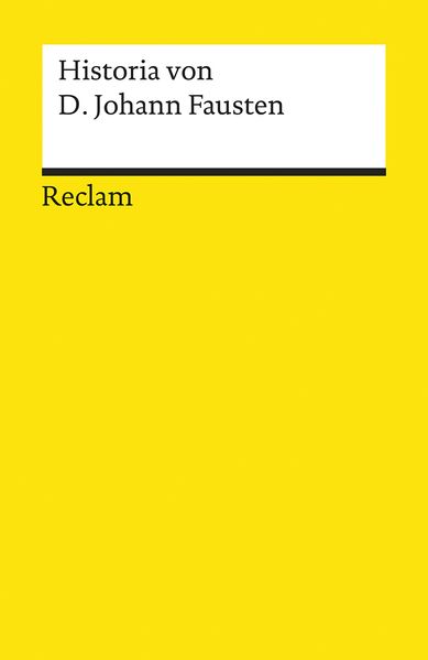 Cover von Historia von D. Johann Fausten