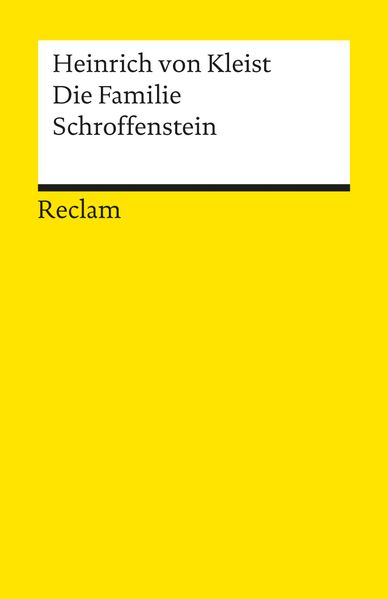 Cover von Die Familie Schroffenstein