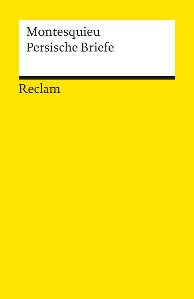 Cover von Persische Briefe