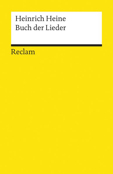 Cover von Buch der Lieder