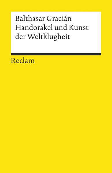 Cover von Handorakel und Kunst der Weltklugheit