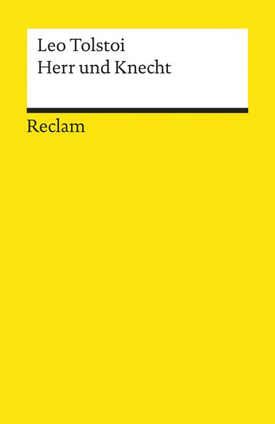 Cover von Herr und Knecht