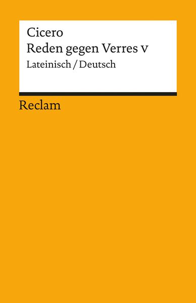 Cover von Reden gegen Verres V