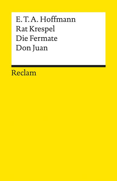 Cover von Rat Krespel. Die Fermate. Don Juan