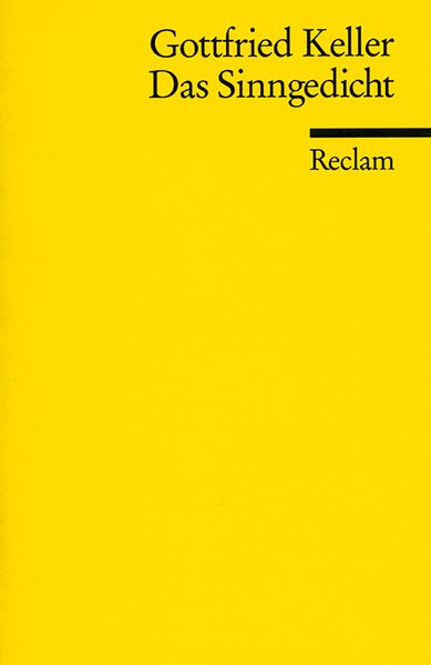 Cover von Das Sinngedicht