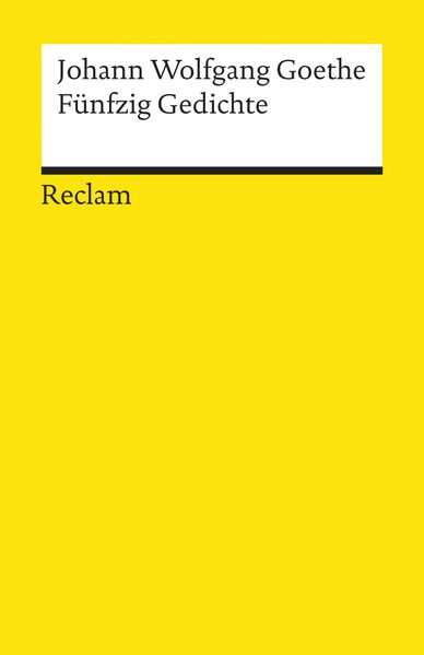 Cover von Fünfzig Gedichte