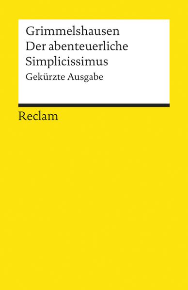 Cover von Der abenteuerliche Simplicissimus