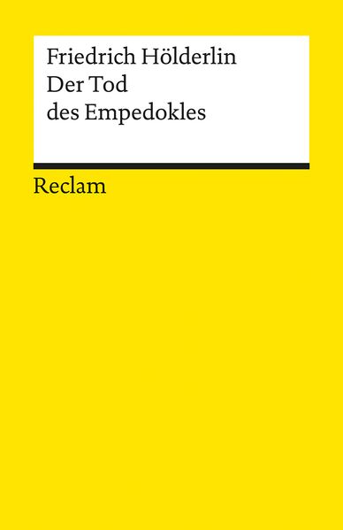 Cover von Der Tod des Empedokles