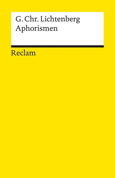 Cover von Aphorismen