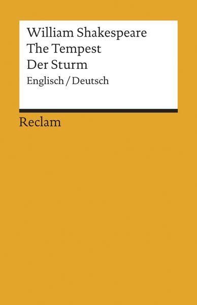 Cover von The Tempest /Der Sturm